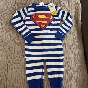 HA Superman long pajamas